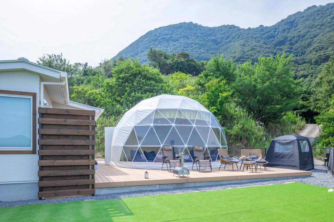 Lemon Farm Glamping Simanami Villa Onomichi Bagian luar foto