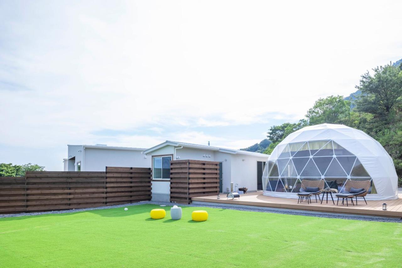 Lemon Farm Glamping Simanami Villa Onomichi Bagian luar foto